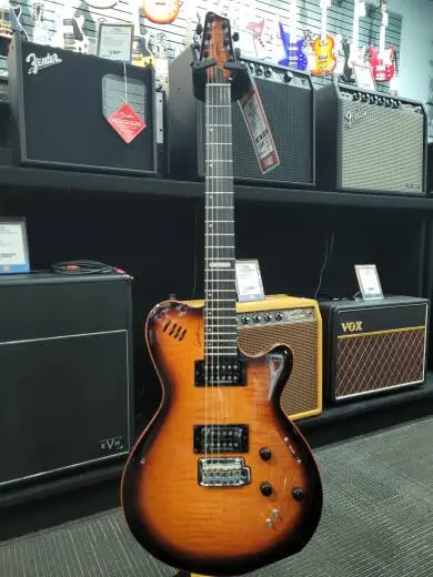 Godin - LGXT Cognac Burst Flame AA 2